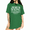 2-Green, variant on UNISHE Women's white Soft Vintage Rural Farm Barnyard Animal Graphic Short Sleeve T-Shirts Tops