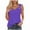 Purple2, variant on Diufon Women's Casual Tank Tops Soft Comfy Sleeveless V Neck Loose Shirts Summer Solid Color Basic Tee Vest