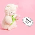 thumbnail image 4 of Sweet White Sheep Lam Hold Tulip Flower Plush Doll Soft Stuffed Lamb With Tulip Plushie Toy Cute Gift For Kid Birthday Christmas, 4 of 5