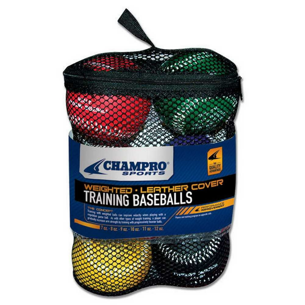 Champro Weighted Training Baseballs Team Set of 6 9.00in
