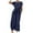 Dark Blue, variant on Dazajoo Ladies Summer Jumpsuit Summer Casual Cotton Linen Short Sleeve High Waist Wide Leg Pants Romper with Pockets for Women 2024,Coffee,S
