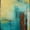 Distant Limit II, variant on Elephant Stock Remembering Rothko Ii Wall Art - Vertical Canvas Wall Art - Living Room Wall Decor - Abstract Canvas - Blue And Teal Decor By Rob Delamater - 8" x 12"