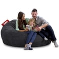 thumbnail image 1 of Puff Cama King Size 2 en 1 Baggy Negro 180 x 180 cm Baggy Puff Baggy 2 Bed King Black 180 x 180 cm, 1 of 4