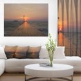 thumbnail image 1 of Large Pier at Koh Rong Island - Modern Beach Canvas Art Print, 1 of 3