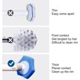 thumbnail image 2 of Rewera - Kit de sistema de limpieza desechable para escobilla de baño, 32 unidades, 2 of 5