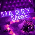 thumbnail image 4 of SHANJIA Upgraded Version Neon Letter, LED Alphabet Lights Up Letters USB Operated Purple Neon Wall Light for Bedroom,Birthday,Wedding Decor, 4 of 9