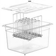 thumbnail image 5 of Sous Vide Cooker Machine 11L Container with Stainless Steel Rack Detachable Dividers Separator, 5 of 6