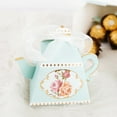 thumbnail image 6 of BalsaCircle 25 Mini Teapot 4" Turquoise Party Favor Boxes Ribbons Wedding Party Decorations, 6 of 8