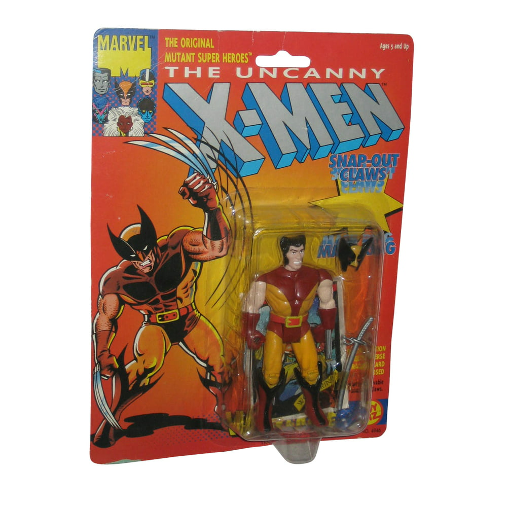 Marvel Comics Uncanny X-Men Wolverine Toy Biz Figure - Walmart.com ...