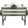 thumbnail image 2 of NSF Utility Sink, 36''x23''x33'' Free Standing Kitchen Sink, Compartment Bar Sink with Faucet, 2 of 11