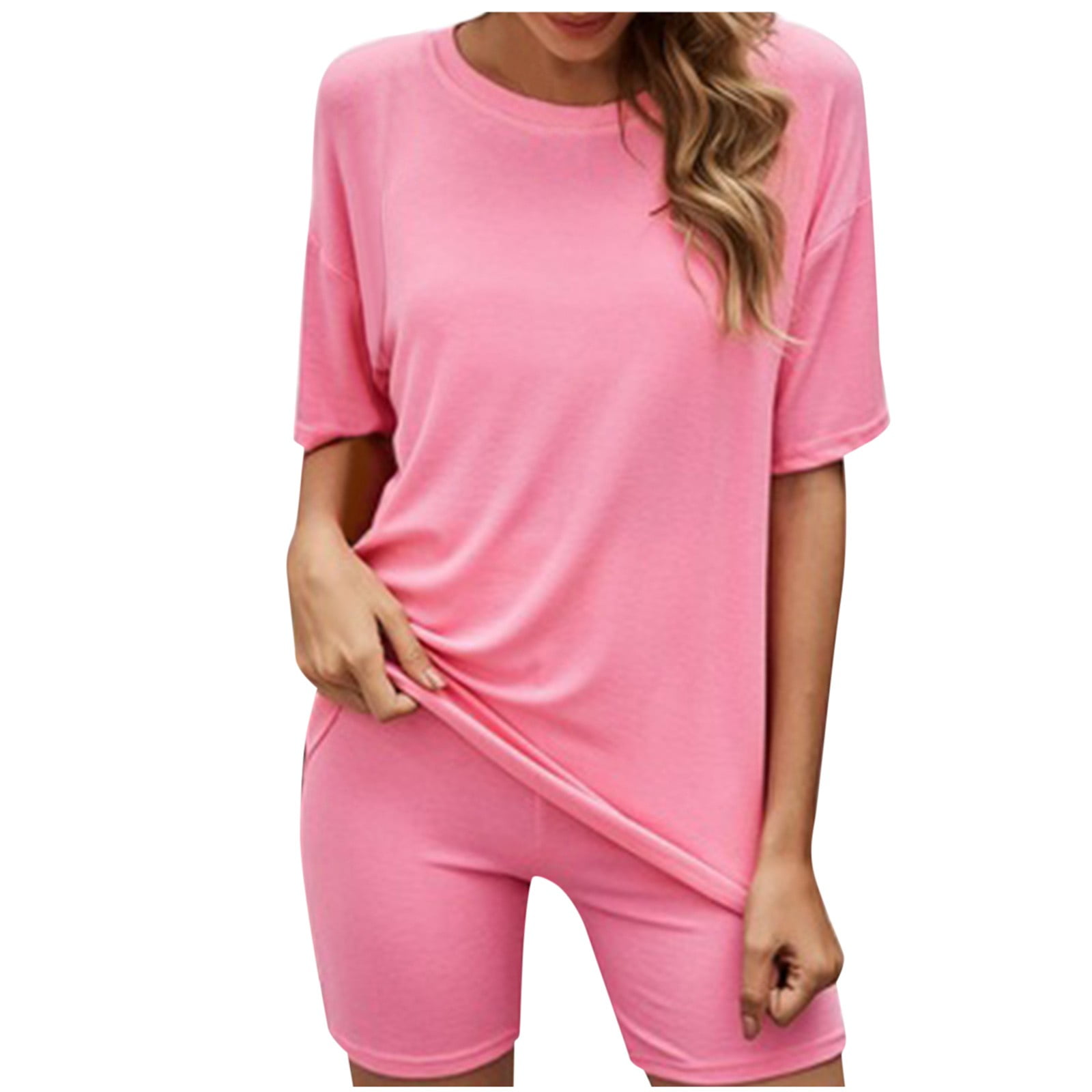 Ziloco Blusa y Pantalones Cortos Rojos Casuales para El Salvador