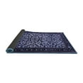 thumbnail image 2 of Ahgly Company Indoor Square Persian Blue Traditional Area Rugs, 3' Square, 2 of 4
