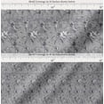 thumbnail image 2 of Soimoi Gray Cotton Cambric Fabric Batik Tie-Dye Decor Fabric Printed BTY 42 Inch Wide, 2 of 7