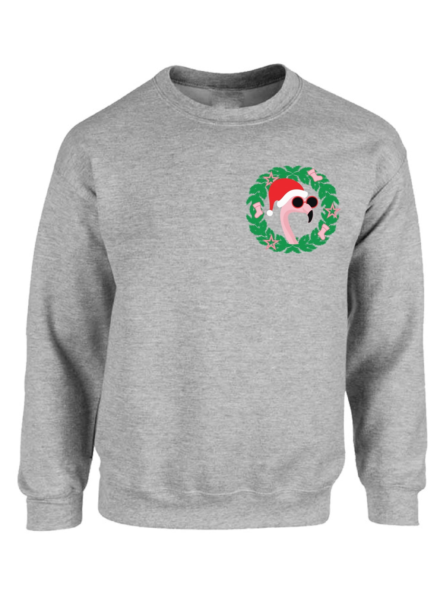 flamingo christmas sweater walmart
