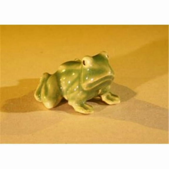 Ceramic Frog Miniature Figurine