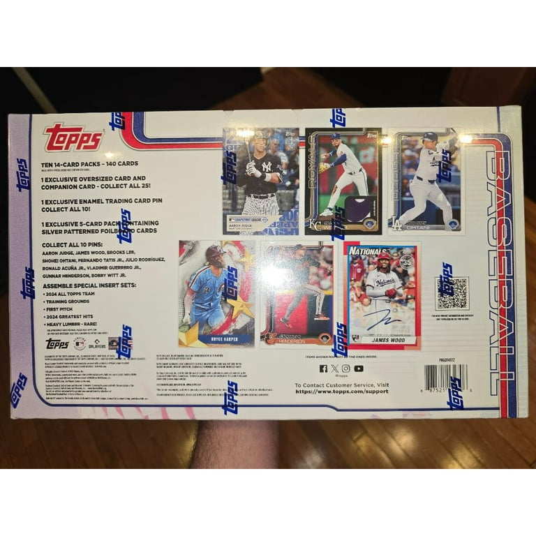 日本未発売Topps 2025 super box Series1 2025 Topps Baseball Series 1 Factory Sealed Super Box