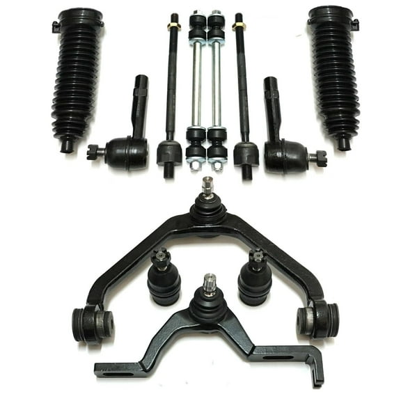 12 Pc Suspension Kit Tie Rod Ends, Sway Bars, Gear Bellows, Upper Control Arms & Ball Joints Fits select: 1998-2011 FORD RANGER, 1995-2003 FORD EXPLORER