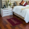 thumbnail image 2 of Ottomanson Machine Washable Non-Slip Rubberback Sweet Home 2x3 Indoor Area Rug, 2' x 3', Red, 2 of 8