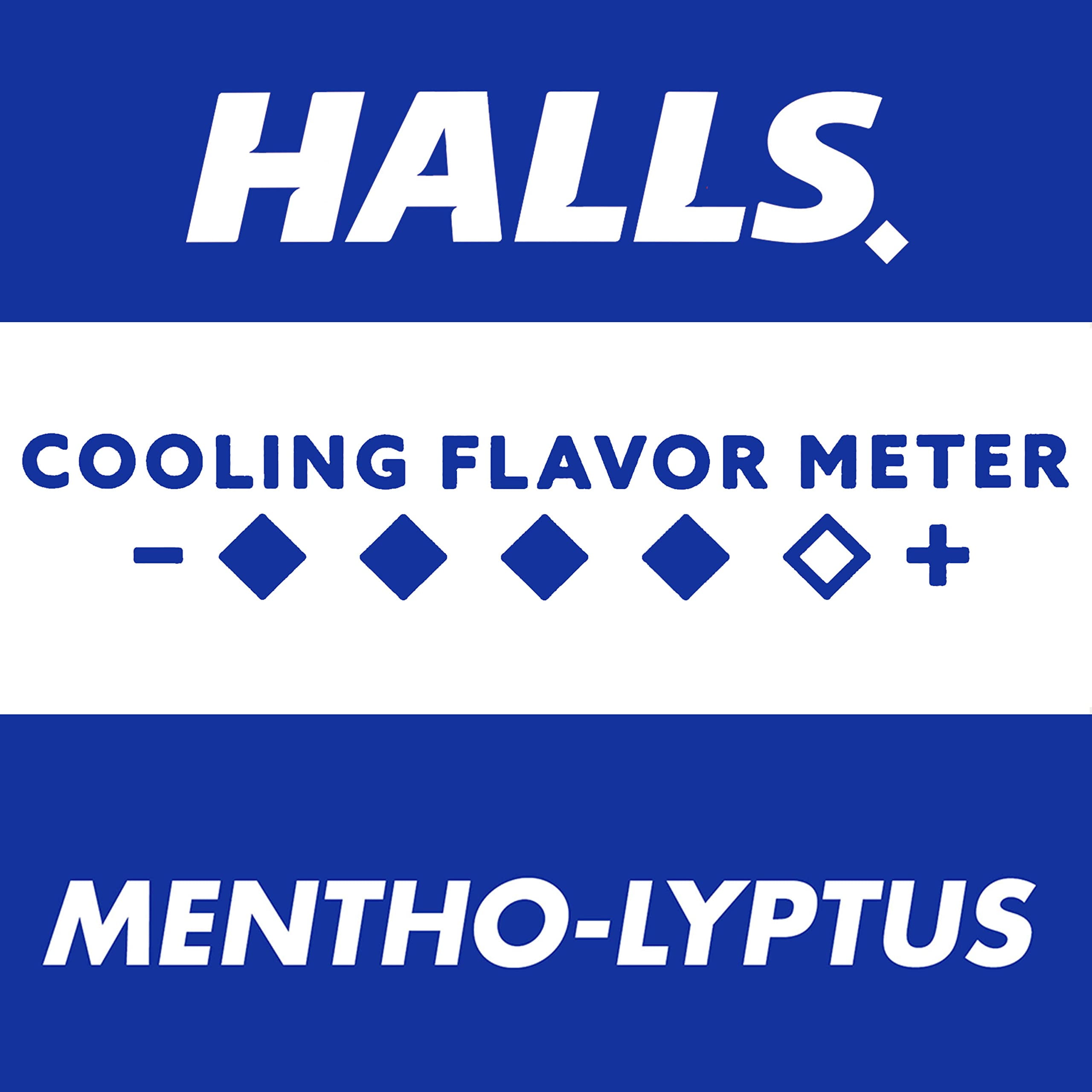 Halls Mentho-Lyptus Cough Drops 9 Pieces/Pack 20 Packs/Box AMC62479