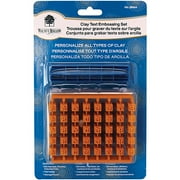 Walnut Hollow Clay Text Embossing Set