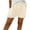 #45 Yellow 【Mix, Match & Rotate: Stock Up on Daily Colors】, variant on Women's Striped Summer Shorts With Pockets, Mid Waisted Loose Fit Pleated Casual Beach Shorts, Soft Stretchy Polyester Spandex Drawstring Elastic | TruHer,Army Green L