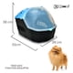 thumbnail image 2 of KE WOOW Transportadora de Viaje Pier 39 para Perro, Gato, Conejo, Mediana, Color Azul KE WOOW Transportadora compuerta, 2 of 7