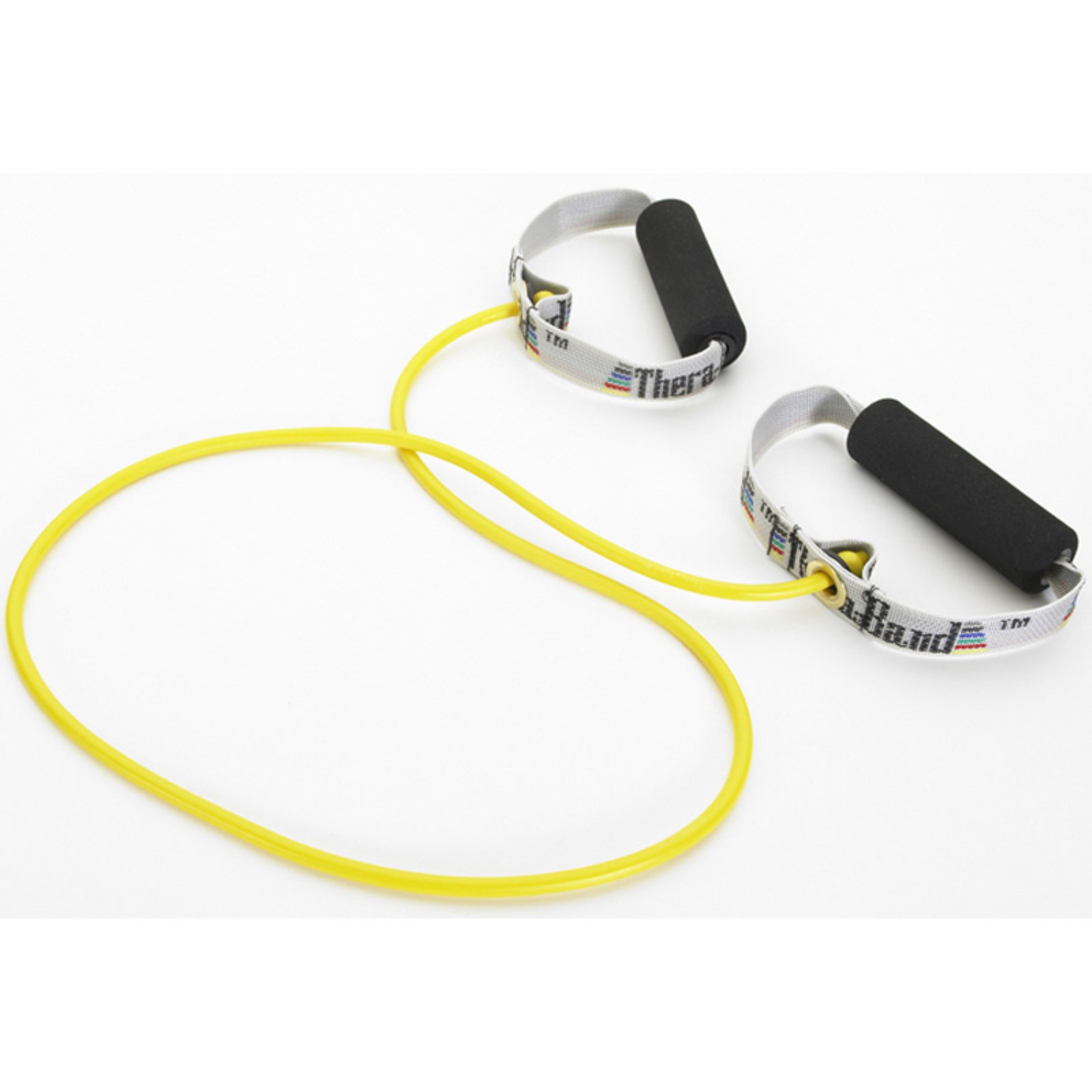 TheraBand Professional Latex Resistance Tubing with Handles, Soft