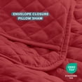 thumbnail image 5 of Bare Home Quilt Set - 2 Piece - Diamond Stitched Bedspread Coverlet - Twin/Twin XL, Red, 5 of 8