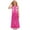 Hot Pink, variant on Piomll Girls Matching Sets Vest With Wide Leg Pleated Pants 2 Pcs Athletic Clothes