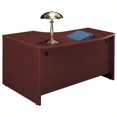 thumbnail image 1 of Series C 60W Right Handed Bow Front Desk in Mahogany - Engineered Wood, 1 of 5