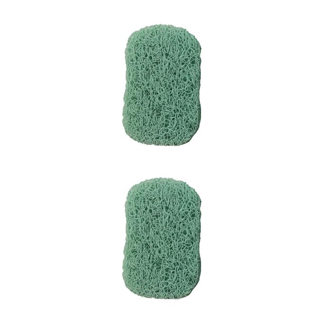 Almohadilla de drenaje para fregadero de cocina Advancent 2piezas Verde antideslizante PVC