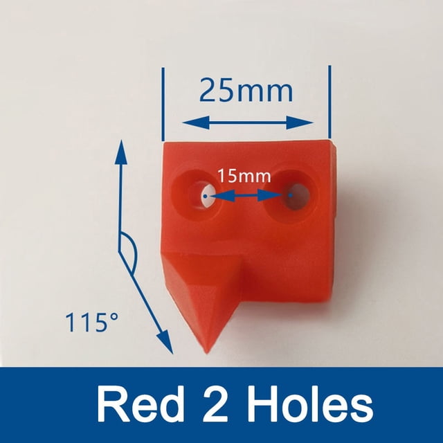 Magnifier Baffle For Sliding Table Saw Ruler Edge Banding Woodworking Machine 25Mm 1 Holes 32Mm 2 Holes 25.5Mm 1 Holes