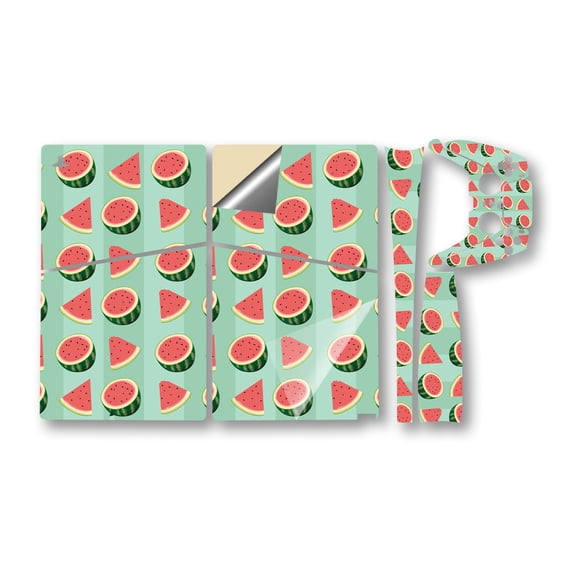 Gaming Skin Compatible With Sony PlayStation 5 Pro Bundle - Watermelon Patch - Premium 3M Vinyl Protective Wrap Decal Cover - Easy To Apply | PS5 Skin Crafted in the USA by MightySkins