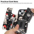 thumbnail image 3 of Funda Cartera HAOPINSH para iPhone 13/14 6.1 con Porta Tarjetas, 3 of 6