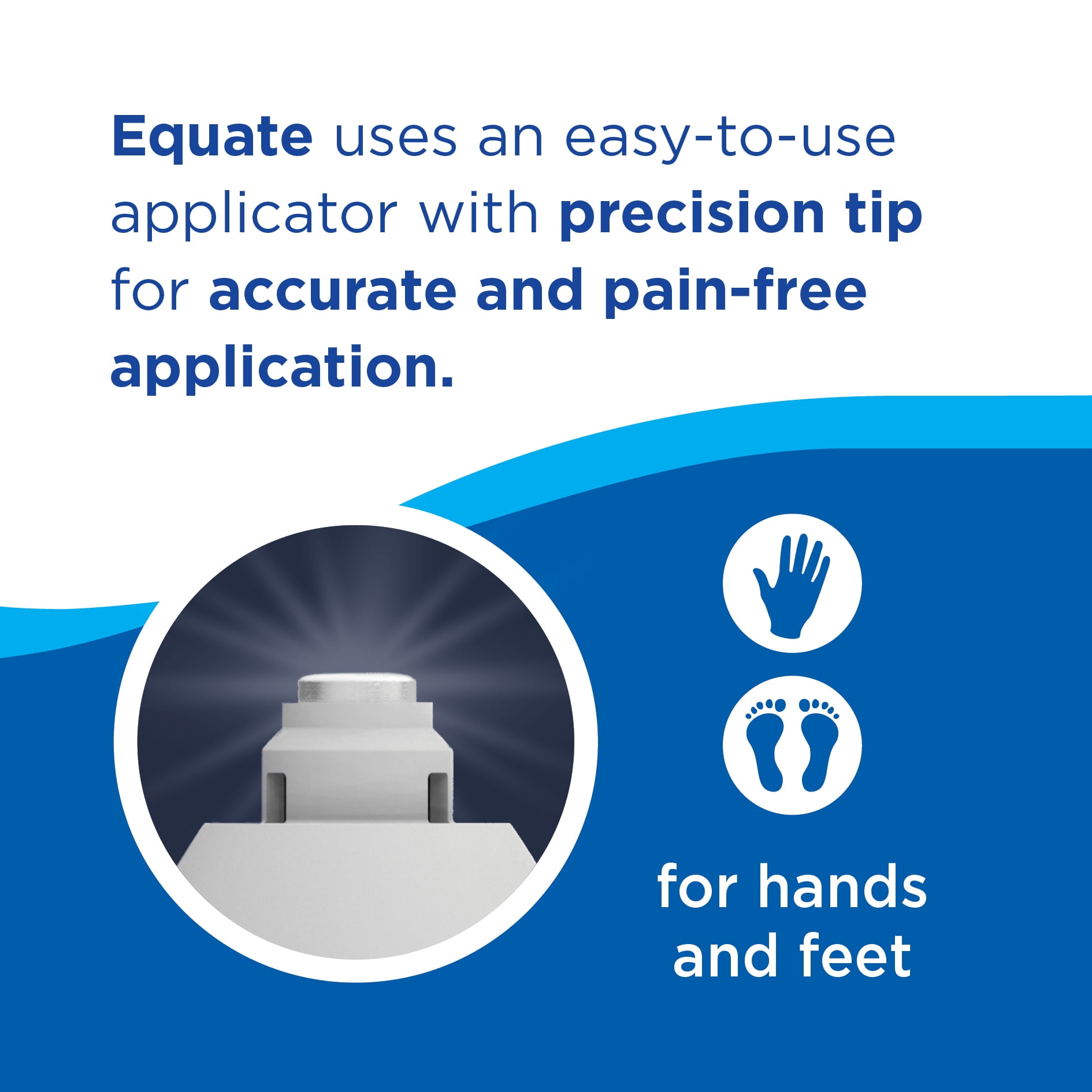 (3 pack) Equate Freeze Wart Remover with Precision Metal Tip, 1.6 fl oz for Common and Plantar Warts