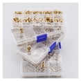 thumbnail image 7 of Brass Insert Nuts Copper Insertnut Hot Melt 3D Printing Nutsert Heat Injection Embedment Metric Thread Nuts Kit, 7 of 7
