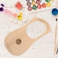 thumbnail image 4 of Homoyoyo Natural Sound Wooden Lyre Harp Kit with String Saddle and Tuning Wrench for Craft Assembly, 4 of 7