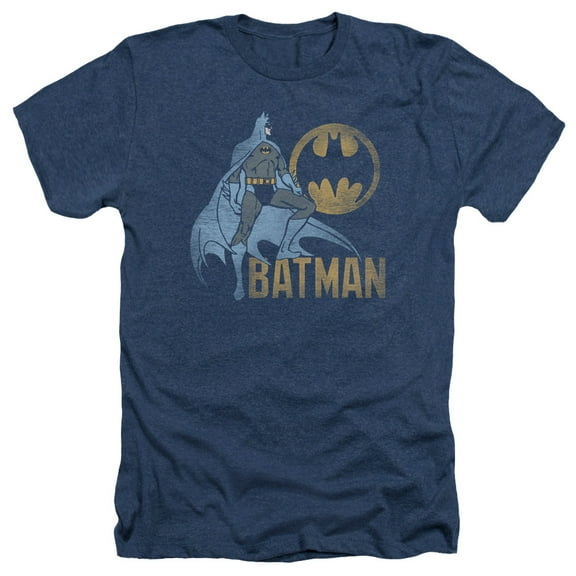 Batman - Knight Watch - Heather Short Sleeve Shirt - Medium