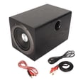 thumbnail image 1 of Subwoofer, 6.5 Inch Powered Subwoofer HiFi Enhance Bass 100W High Power Output  for Home, 1 of 7
