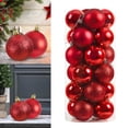 thumbnail image 1 of Bolas Navidad Reutilizables Irrompibles 4cm Del para Bodas 24 Uds. (rojo), 1 of 9