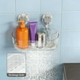 thumbnail image 6 of No-Drill Bathroom Suction Storage Box – Large Capacity & Strong Load-Bearing, 2026 New Corrugated Suction Cup Storage Holder, Bathroom Shelves No Drill, 6 of 8