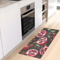 thumbnail image 5 of Pomegranates Bathroom Rug 39x20 Non Slip Quick Dry Washable Bathroom Mats for Bedroom Living Room Kitchen, 5 of 7