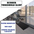 thumbnail image 2 of INTBUYING Non-Slip Rubber Threshold Ramp for Doorways Driveways 5.9" x 35.4" x 0.8", 2 of 11