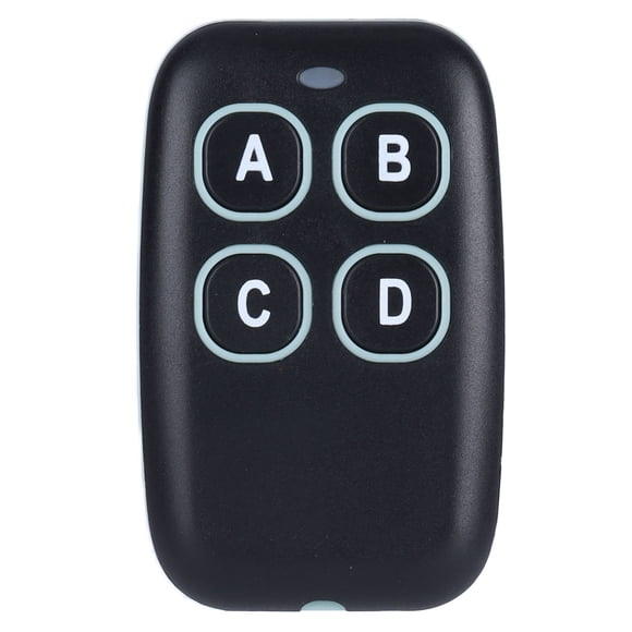 AKK200803 433MHz Control remoto de aprendizaje de 4 teclas Control remoto inalámbrico universal portátil para puerta de garaje de automóvil