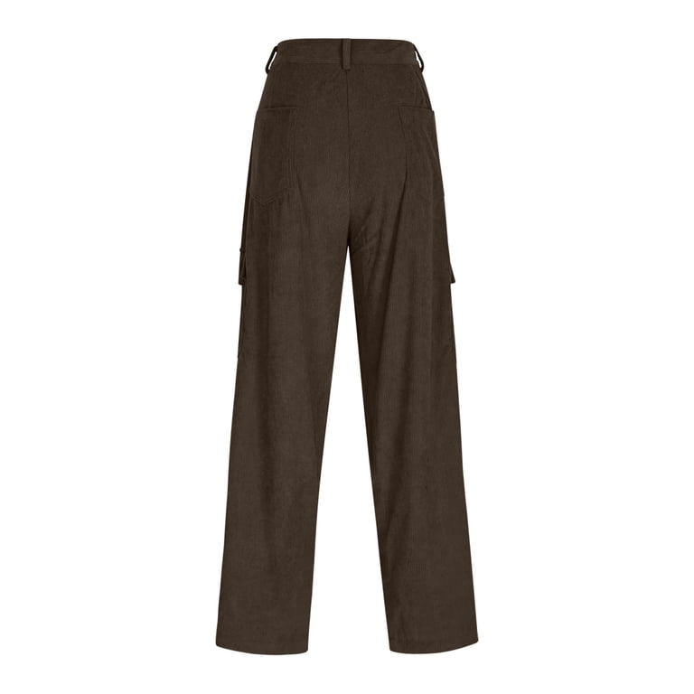 DPTALR Men's Cargo Pants, Soft Cotton with Deep Pockets and Belt