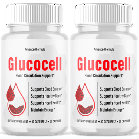 Glucocell Blood Support Pills Advanced Formula Vitamin Supplement Gluco Cell 120 Capsules