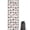White Cow Dot, variant on White Cow Dot Pattern Hot Yoga Mat Towel Non Slip for Hot Yoga - Quick-Drying Yoga Mat Cover with 4 Corner Pockets with Travel Bag - Hot Yoga Towel Non Slip Grip Moisture Wicking Sweat 70"x26"