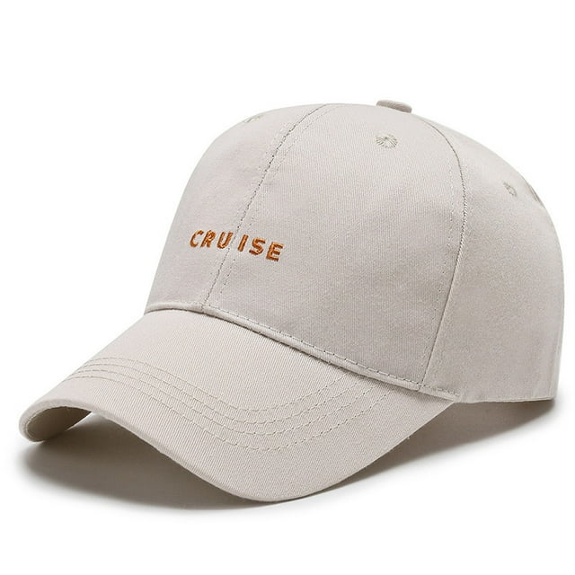 Gorra de béisbol de primavera y verano para hombres y mujeres, moderna, informal, con letras bordadas, gorra para el sol