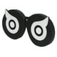 thumbnail image 2 of Funda protectora de silicona para lentes de realidad virtual, con forma de búho, para PICO4, color blanco, 2 of 12