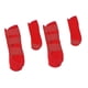 thumbnail image 4 of 4x botas de caballo protección de mortiguador protector de tendón neopreno engranaje pierna rojo Cola Botas de caballo, 4 of 8